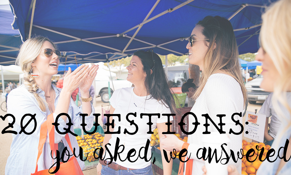 You Asked, We Answered: How We Eat